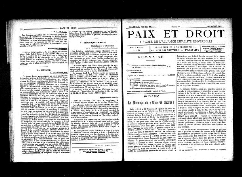 Paix et Droit.  (01/12/1924)
